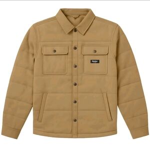 Hurley Men's Camel Shirt Jacket